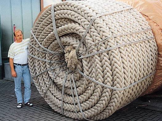 PP-Laufflchenseil, 160 mm . per lfd.m.