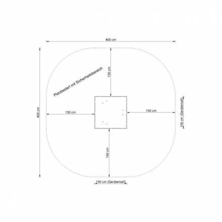 Neptun, Matschtisch, eckig