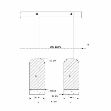 Neptun, Wasserbecken