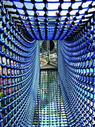 Netztunnel, Breite 75 cm, Hhe 120 cm, pro lfd. m