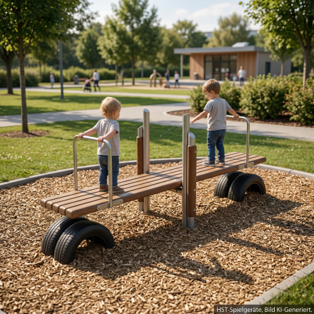 Stehwippe Stahl-Holz