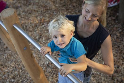 Reck 1-fach, Einzelreck Robinie