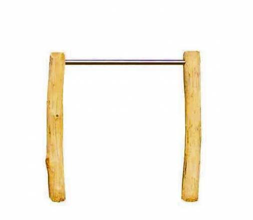 Reck 1-fach, Einzelreck Robinie