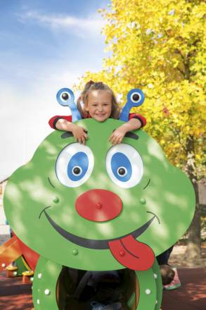 Die Raupe (lange Version mit Apfel)