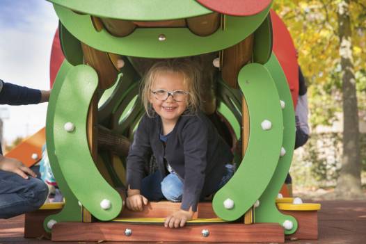 Die Raupe (lange Version mit Apfel)