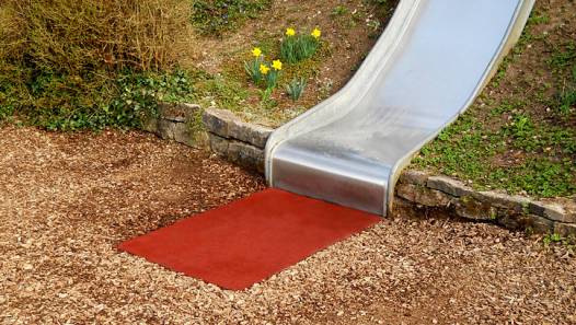 Rutschenauslaufplatte