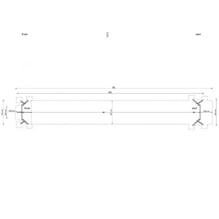 Seilbahn-Metall fr angefllten Erdhgel