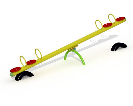 Wippe f�r 4 Kinder