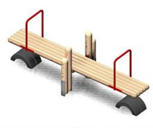 Stehwippe Douglasie mit Halteb�gel klassisch