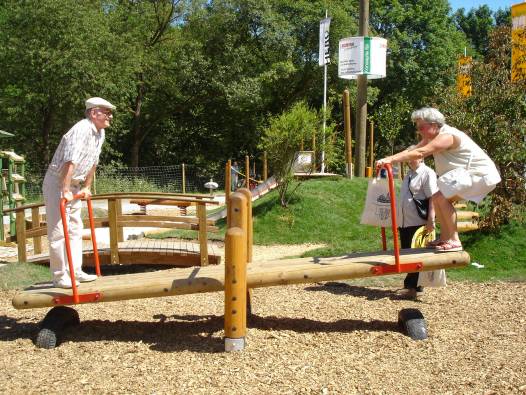 Stehwippe Douglasie mit Halteb�gel klassisch