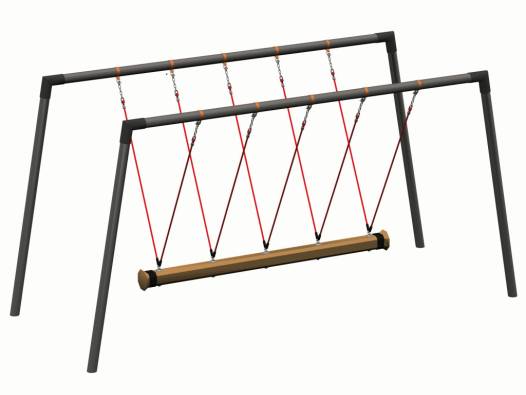 Super-Tampen-Swinger Mini 4-Sitzer, einfach