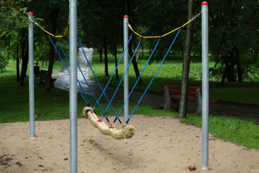 Super-Tampen-Swinger Mini, Stahlpfosten