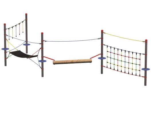 Standpfosten Stahl/Robinie, Vario-System