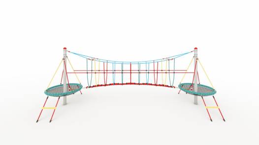 Vogelnestturm-Kombi & Bogenbrcke