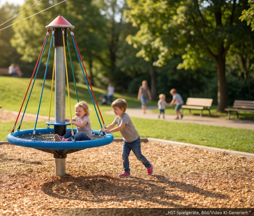 Mini-Vogelnestkarussell, Hally-Gally�