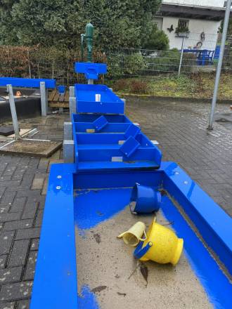 Neptun, Verteilerbecken