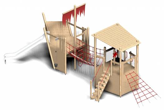 Spielschiff Hoppe-Tosse