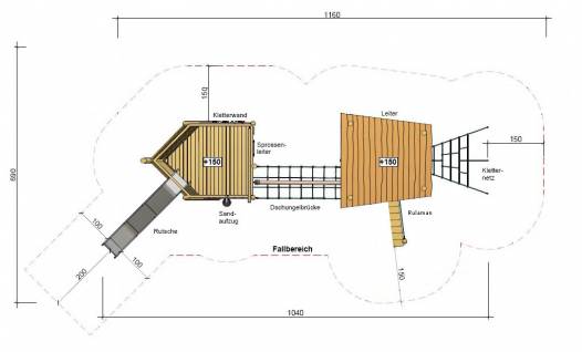 Spielschiff Hoppe-Tosse