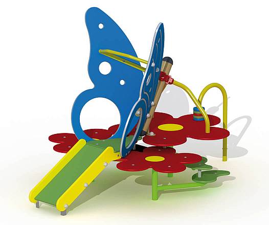 Klettergerst fr Kleinkinder Schmetterling