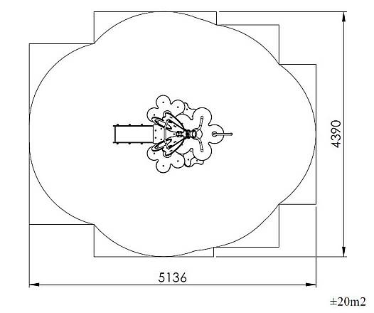 Klettergerst fr Kleinkinder Schmetterling