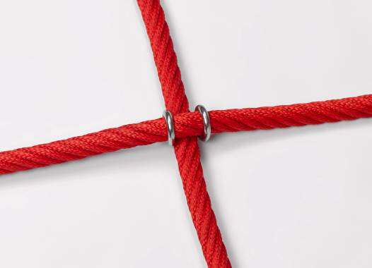 Kletternetz Herkules  16 mm, Maschenweite 500mm, mit Edelstahl-Klammer