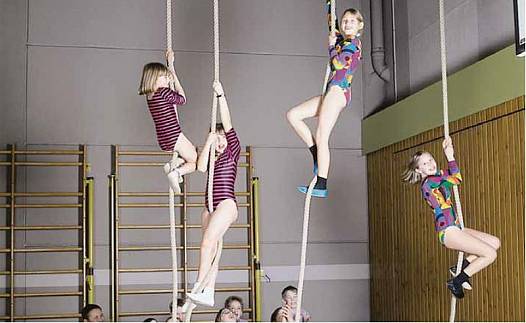 Klettertau aus Langhanf, ca. 33 mm stark (verschiedene Lngen)