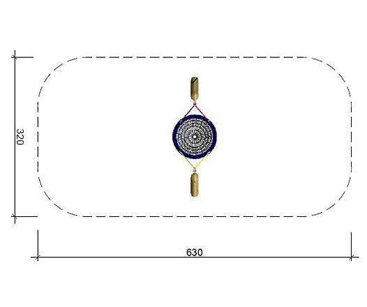 Mini-M-Schaukel Robinie