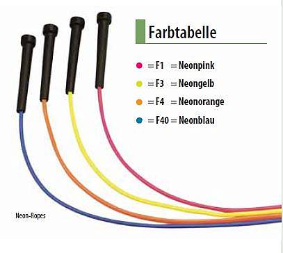 Neon Ropes als Double Dutch-Schwungseile (1 Paar)
