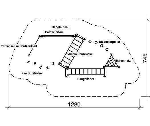Niedrigseilgarten Warendorf