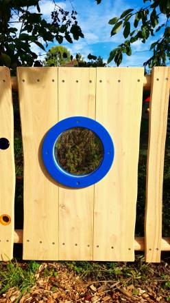 Bullaugen- / Fensterelement mit Plexiglas