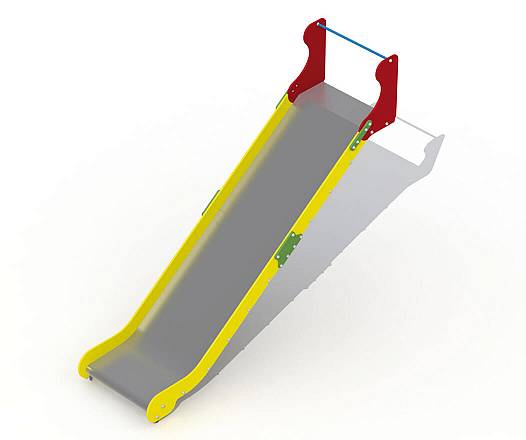 Rutschbahn aus Edelstahl (Hgel)