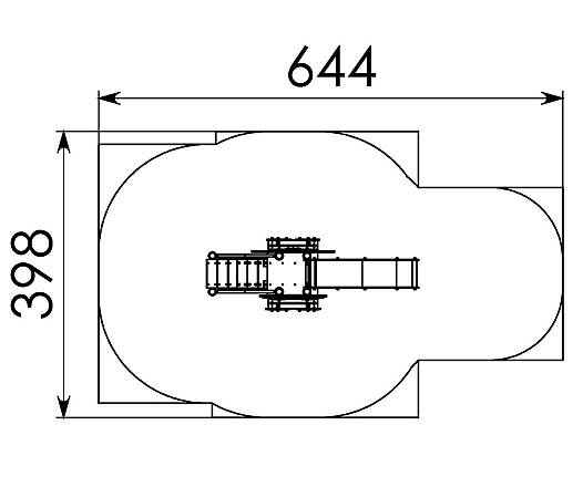 Kinderrutsche Happy duo