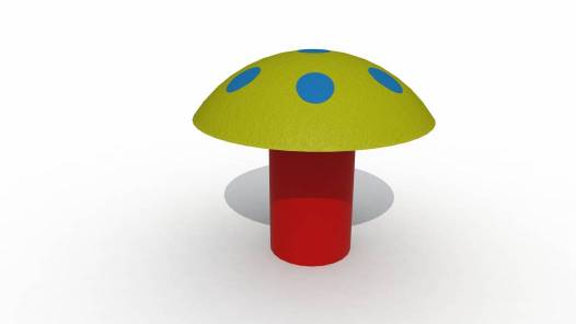 Riesenpilz (niedriges Modell), Balanciergert