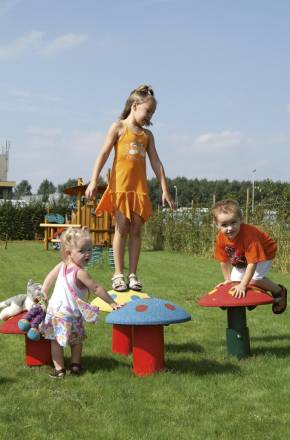 Riesenpilz (niedriges Modell), Balanciergert