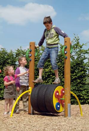 Lauftonne, Balanciergert