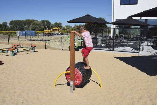 Lauftonne, Balanciergert