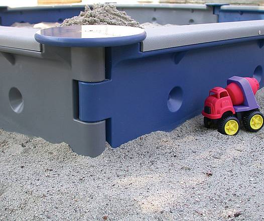Sandkasten mit 6 Seiten