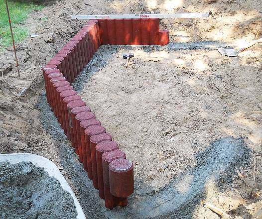 Sandkastenumrandung Kettenelement