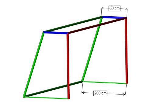 Fuballtornetz, PLA, ca. 4 mm