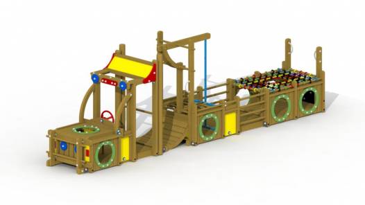 Lastwagen Brummi (montiert)