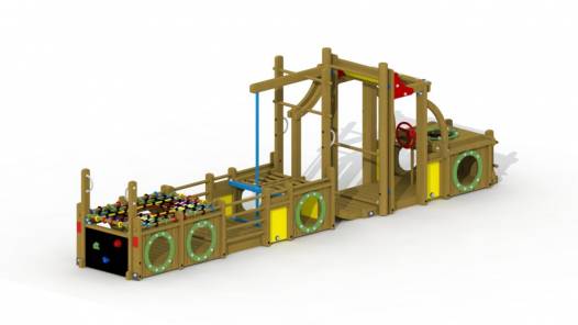 Lastwagen Brummi (montiert)