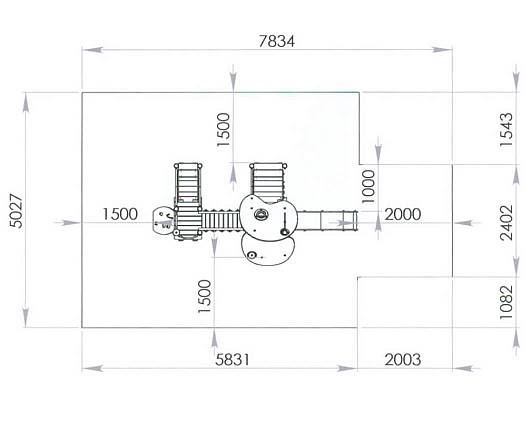 Der Wolf und die sieben Geilein mit Bogenbrcke