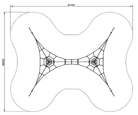Triops-Kombination Mini mit 2 Kletterpyramiden