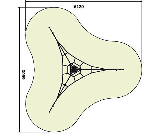 Triops-Pyramide Mini Kletterpyramide