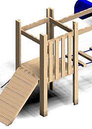 Turm ohne Dach, ohne Anbauteile