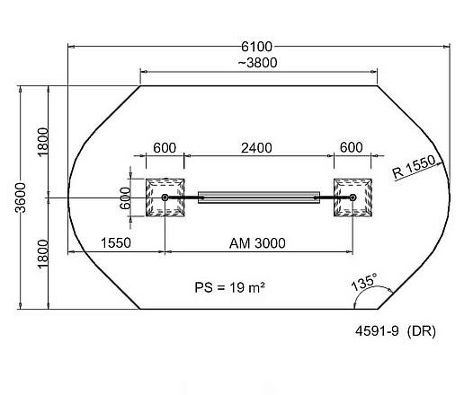 Wackelbalken, Seilparcours-Haiger