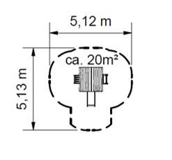 U3-Zwergenhausturm mit Anbauten - mit oder ohne Stahlanker