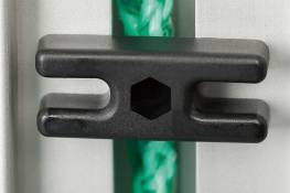 Netzhaken H+, Kunststoff