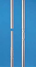 Sttzstangen aus Aluminium fr freihngende Tornetze