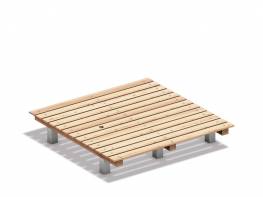 Neptun, Pumpenpodest